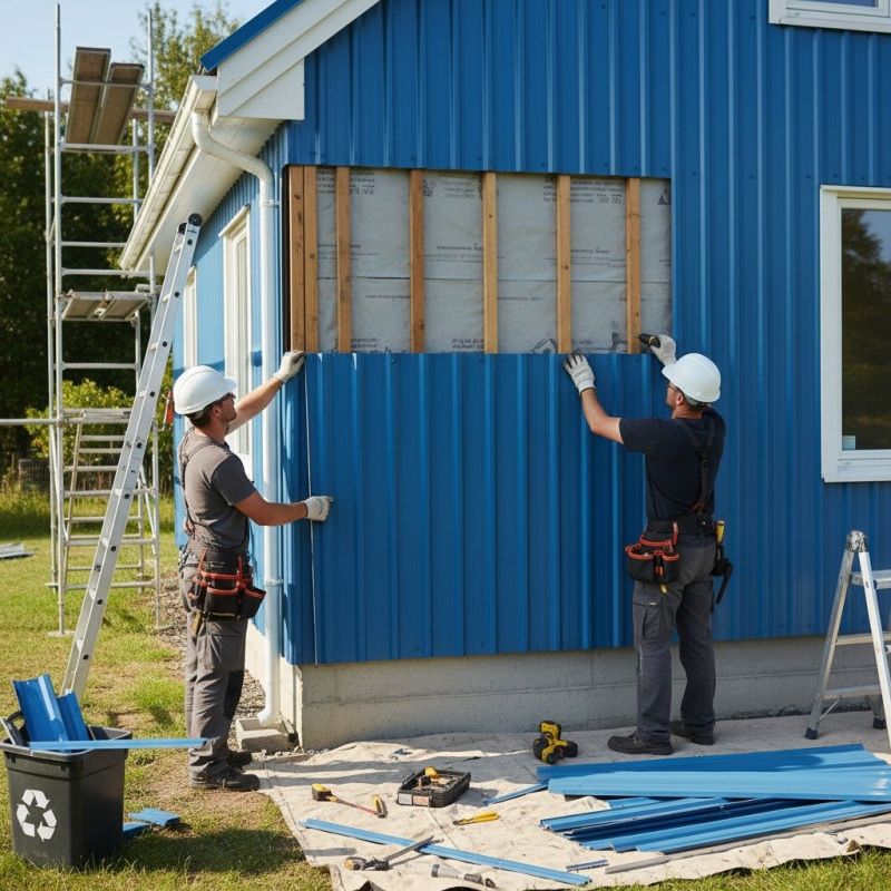 Contact About Sheet Metal Siding Replacement