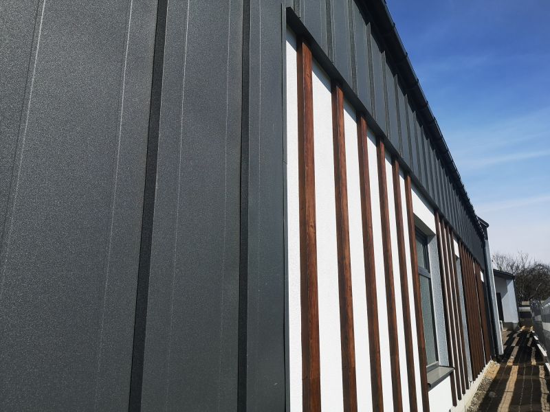 Modern Sheet Metal Siding